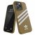 Adidas iPhone 13 Pro tok, Bézs és Arany, Három Csíkos Dizájn
