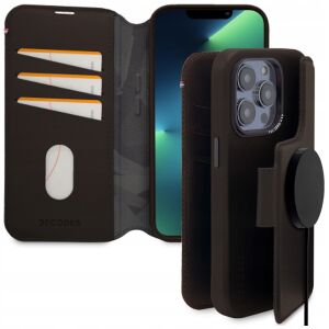 Decoded Detachable Wallet – skórzana obudowa ochronna do iPhone 14 Pro kompatybilna z MagSafe (brown) 127137666 - Decoded