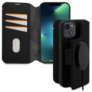 Decoded Detachable Wallet – skórzana obudowa ochronna do iPhone 14 Plus kompatybilna z MagSafe (black) 127137732 - Decoded