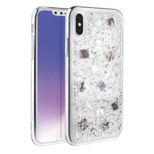 Egyedi Lumence Clear Tokborító Iphone Xs Max Silver Számára 127138629