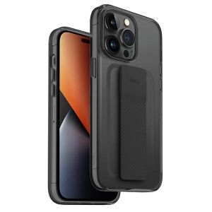 Etui Uniq Heldro Mount na iPhone 14 Pro - szare 127139472 - Handyhüllen