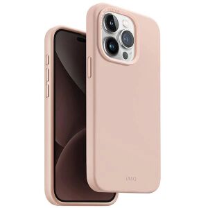 Uniq Lino Hue Magclick Ladehülle für Iphone 15 Pro Pink Telefon 127139806 - UNIQ