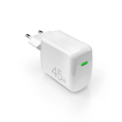 Puro Super Mini 45W Pd Gan Usb-C Hálózati Töltő Telefonhoz, Fehér 127144584