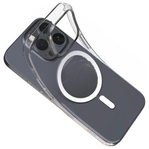 Puro Átlátszó Szilikon MagSafe Tok iPhone 16 Pro-hoz - Puro