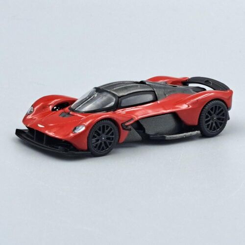 Aston Martin Valkyrie 1:64 Mini GT 766 Piros Diecast Modellautó - Játék