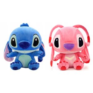 Két darab Lilo és Stitch plüssfigura - 25 cm Angela és Stitch mellékszereplőkkel