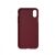 Vedere din spate a husei Adidas Burgundy iPhone X/XS