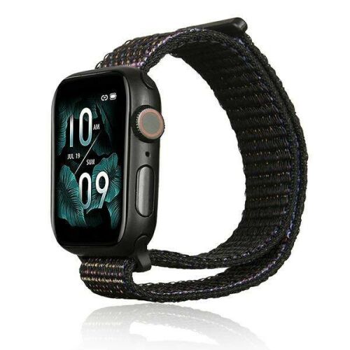 Beline Apple Watch Nylon Szíj 38/40/41Mm Fekete/Fekete Apple Órához
