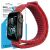 Beline Czerwony Nylonowy Pasek do Apple Watch 42/45/49mm ze Smartwatchem
