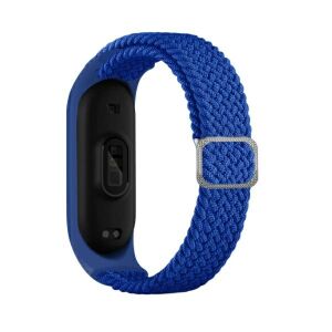 Beline Mi Band 3/4 kék textil szíj - Okosóra szíj