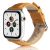 Beline világosbarna bőr Apple Watch szíj 38/40/41mm Apple Watch-on