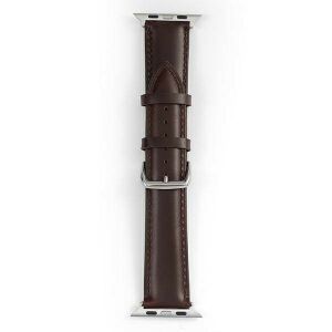 Beline Brązowy Skórzany Pasek do Apple Watch 42/44/45/49mm - Beline Pasek do inteligentnego zegarka
