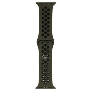 Pasek Beline Sport Silikon do Apple Watch 38/40/41mm Brązowo-Czarny - Pasek do inteligentnego zegarka