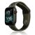 Beline Barna és Fekete Sport Szilikon Apple Watch Szíj 42/44/45/49mm