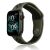 Beline Barna és Fekete Sport Szilikon Apple Watch Szíj 42/44/45/49mm