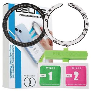 Beline Univerzális Mágneses Gyűrű MagSafe-hez tisztító készlettel és applikátorral - Beline