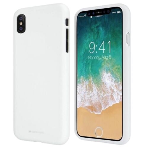 Mercury Goospery Soft Fehér iPhone XS Max Tok