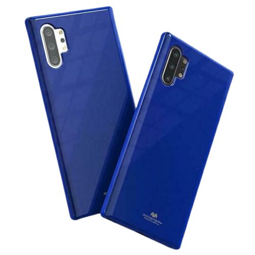 Mercury Jelly Case für iPhone 14 Pro, marineblau, schützende Handyhülle