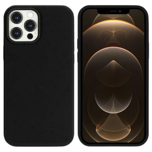 Mercury Goospery Fekete Szilikon Tok iPhone 13 Pro-hoz MagSafe-el