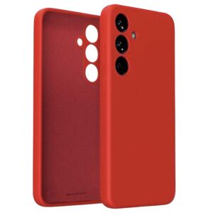 Czerwone silikonowe etui Mercury Goospery do Samsung Galaxy S23 FE - Mercury