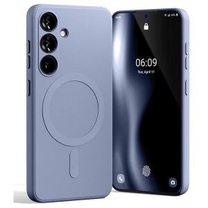 Mercury MagSafe levendula szilikon tok Samsung S24 S921 telefonhoz - Mercury Telefontok