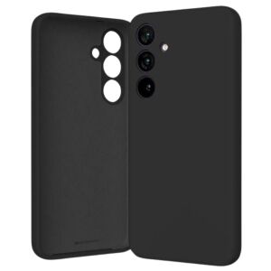 Mercury Goospery Schwarze Silikonhülle für Samsung Galaxy S24+ - Mercury