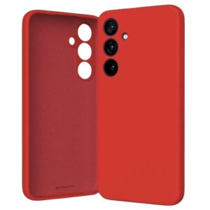 Czerwone silikonowe etui Mercury Goospery do Samsunga Galaxy S24+ - Mercury