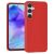 Samsung Galaxy A55 w czerwonym etui Mercury Goospery Soft