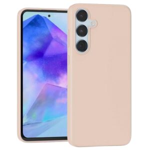 Mercury Goospery Soft Case für Samsung Galaxy A55, rosa Sandfarbe - Mercury