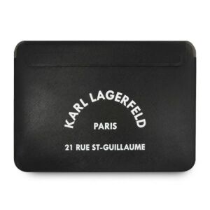 Karl Lagerfeld Schwarze Saffiano 13-Zoll Laptoptasche - Karl Lagerfeld Handyhüllen