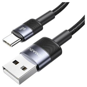 Cablu USAMS USB-A la USB-C, cablu de oțel cu încărcare rapidă 3A - USAMS Cabluri USB