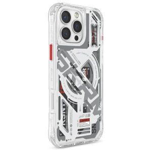 Skinarma Ekho iPhone 16 Pro átlátszó tok mágneses töltéssel - Skinarma