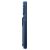 UNIQ Heldro Ultramarine Deep Blue iPhone 15 Pro tok kitámasztóval, oldalnézet
