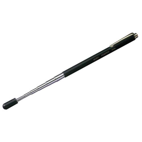 NOBO Teleszkópos Mutatópálca toll, fekete, behúzható, prezentációs mutató, prezentációs eszköz