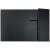 LEITZ Recycle A4 black expanding file folder open, showing interior pockets