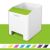 Pen holder, dual colour effect, LEITZ "Wow", green 41450331
