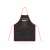 Black grill apron for kids with red trim, featuring the text 'Trust me, I'm Daddy's Little Helper'