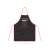 Black grill apron for kids with red trim, featuring the text 'Trust me, I'm Daddy's Little Helper'
