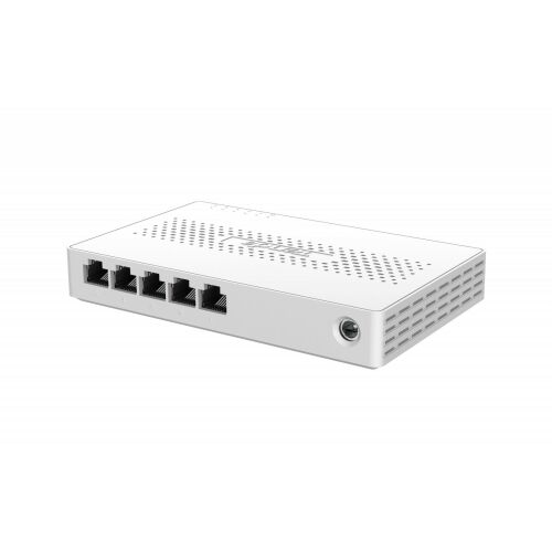 Tenda SM105 5-Port 2.5G Ethernet Switch Angled View