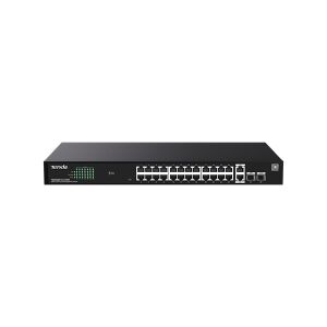 Tenda TEG2228P-24-410W 24-Port Gigabit Menedzselhető PoE+ Switch - Számítógép és kiegészítő