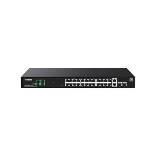 Tenda TEG2228P-24-410W 24-Port Gigabit Menedzselhető PoE+ Switch