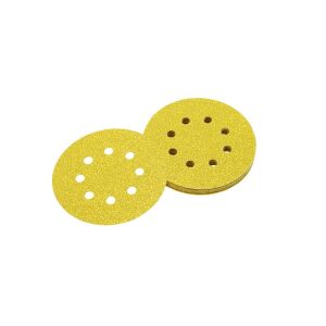 DeWALT - Schleifscheibe mit 8 Löchern, K240, 125mm, 10 Stück [DT3107-QZ]