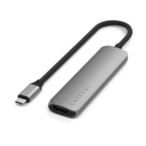 Satechi ST-P4SM hálózati csatlakozó USB C-típus 10000 Mbit/s Szürke 127287301 - Satechi