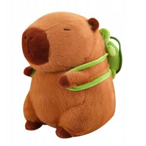 CAPYBARA PLÜSSFIGURA TEKNŐC HÁTIZSÁKOS KABALA 25 CM