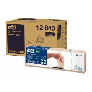 Tork szalvéta adagolós N4 Xpressnap 1r., natúr, újrahasznosított, 1/4 hajtogatott, 1125 lap/csg, 8csg/karton 127297953 - Tork
