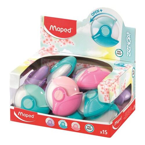 Radír display, MAPED "Zenoa Plus", pasztell színek 127298585