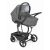 CAM Taski Sport stroller, grey bassinet pram for newborns