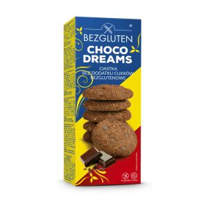Bezgluten gluténmentes csokis álom hozzáadott cukor nélkül 120 g 127300548 - Keksz