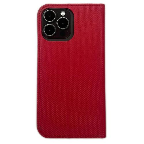 Xiaomi 12 Smart Magnet Book Tok Telefonborító Piros