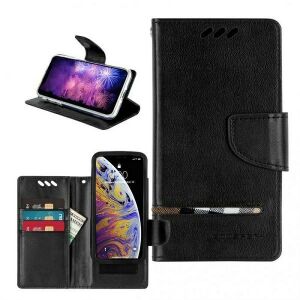 Uniwersalne czarne etui na telefon Mercury Persona do telefonów 4,5-4,8 cala, styl portfela - Mercury